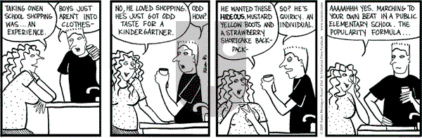 Clear Blue Water on Thursday August 11, 2005 Comic Strip
