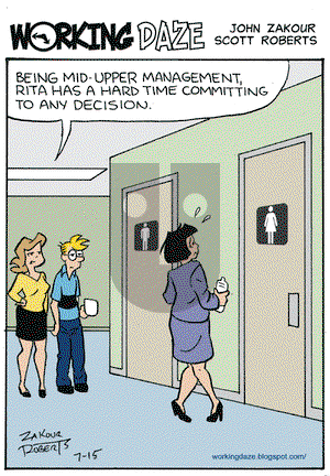 Working Daze on Wednesday July 15, 2009 Comic Strip
