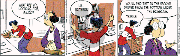 Baldo on Friday June 26, 2009 Comic Strip