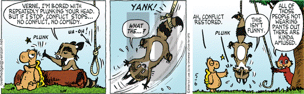 Over the Hedge on Friday May 6, 2016 Comic Strip