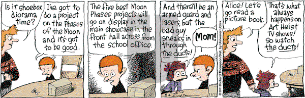 Cul de Sac on Friday November 11, 2011 Comic Strip