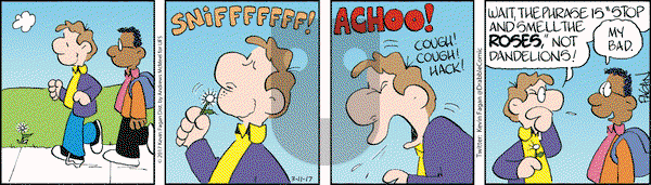 Drabble on Saturday March 11, 2017 Comic Strip