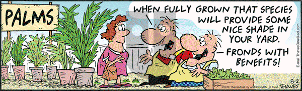 Frank and Ernest on Friday August 2, 2019 Comic Strip