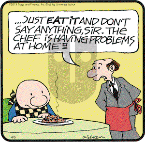 Ziggy on Friday April 5, 2013 Comic Strip