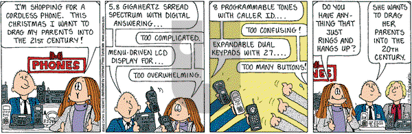 Cathy Classics on Saturday December 14, 2002 Comic Strip