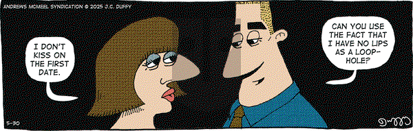 The Fusco Brothers on Friday May 30, 2025 Comic Strip