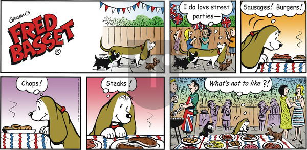 Fred Basset on Sunday July 24, 2016 Comic Strip
