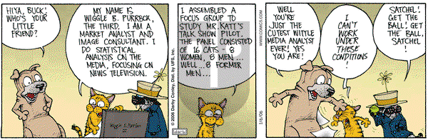 Get Fuzzy on Friday January 6, 2006 Comic Strip