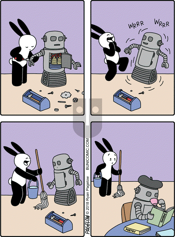 Buni on Friday July 27, 2018 Comic Strip