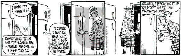 Monty on Friday November 28, 2003 Comic Strip