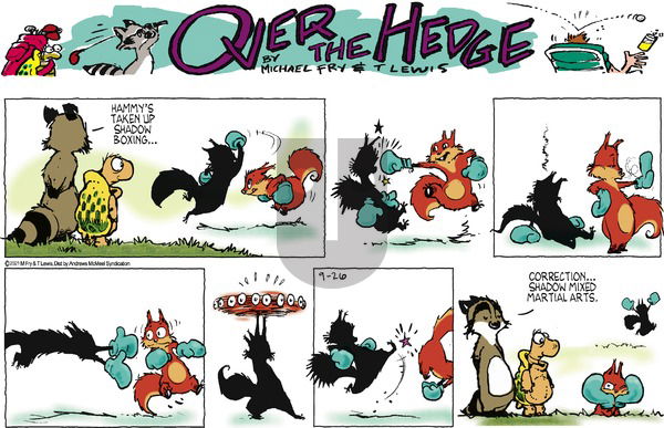 Over the Hedge on Sunday September 26, 2021 Comic Strip