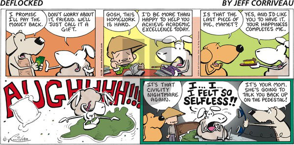 DeFlocked on Sunday June 29, 2014 Comic Strip