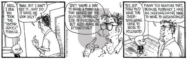 Monty on Wednesday November 8, 2006 Comic Strip
