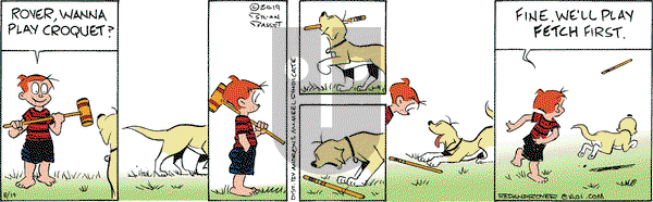 Red and Rover on Monday August 19, 2019 Comic Strip