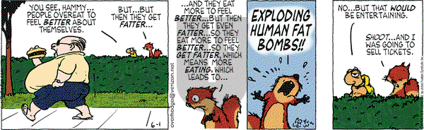 Over the Hedge on Tuesday June 1, 2010 Comic Strip