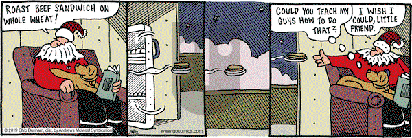 Overboard on Thursday December 12, 2019 Comic Strip