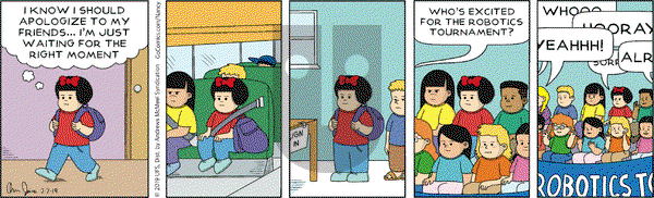 Nancy on Saturday February 2, 2019 Comic Strip