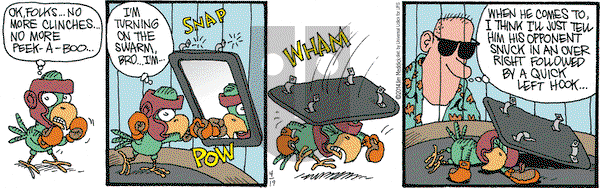 Monty on Saturday April 19, 2014 Comic Strip