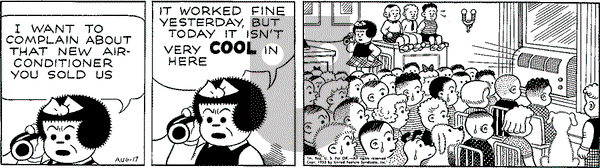 Nancy Classics on Monday August 17, 2015 Comic Strip