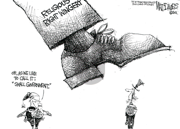 Matt Davies on Thursday August 18, 2011 Comic Strip