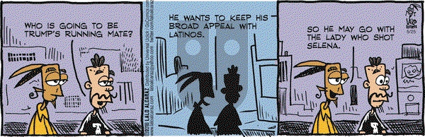 La Cucaracha on Wednesday May 25, 2016 Comic Strip