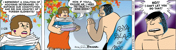 Alley Oop on Friday November 26, 2010 Comic Strip