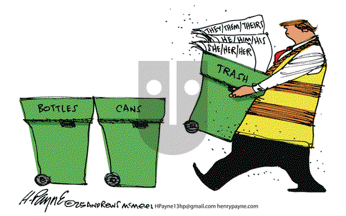 Henry Payne on Monday February 3, 2025 Comic Strip