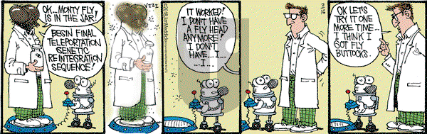 Monty on Friday March 16, 2018 Comic Strip