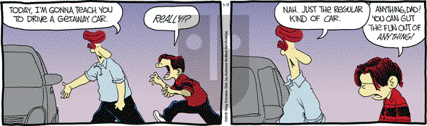 The Buckets on Wednesday March 13, 2019 Comic Strip