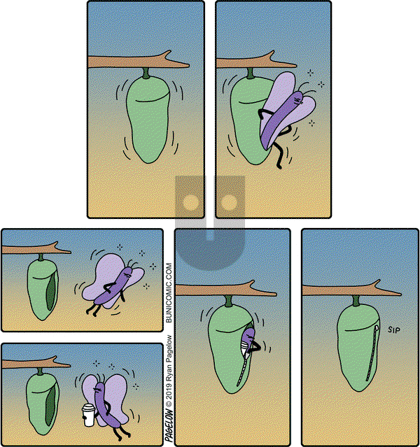 Buni on Monday November 11, 2019 Comic Strip