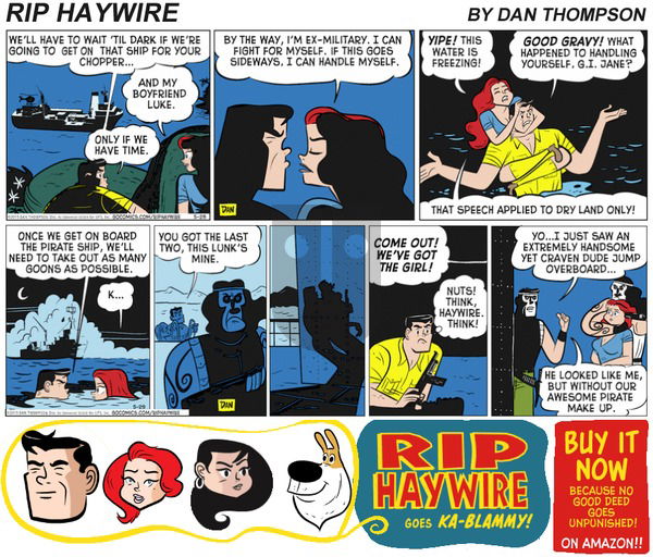 Rip Haywire on Sunday June 18, 2017 Comic Strip