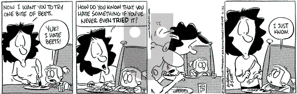 Baby Blues on Saturday April 22, 2000 Comic Strip