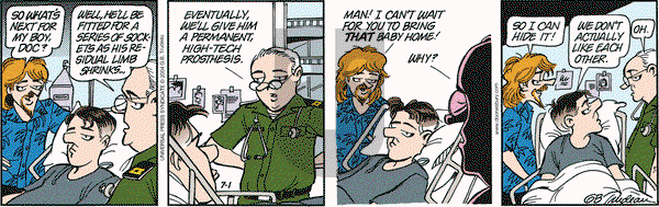 Doonesbury - Thursday July 1, 2004 Comic Strip