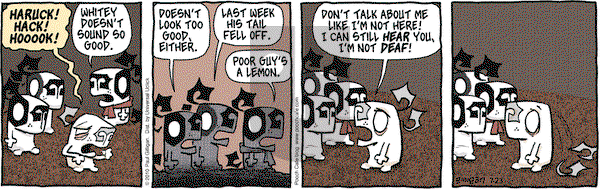 Pooch Cafe on Friday July 23, 2010 Comic Strip