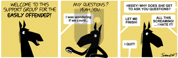 Dark Side of the Horse on Saturday March 31, 2018 Comic Strip