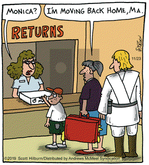 The Argyle Sweater on Saturday November 23, 2019 Comic Strip