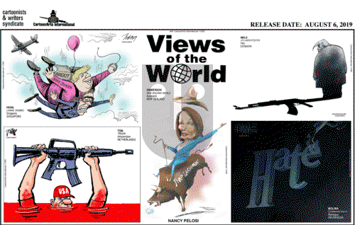 Views of the World on Tuesday August 6, 2019 Comic Strip