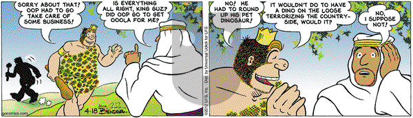 Alley Oop on Wednesday April 18, 2012 Comic Strip