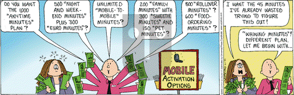 Cathy Classics on Friday October 17, 2003 Comic Strip