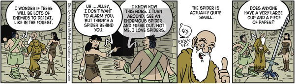 Alley Oop on Friday May 16, 2025 Comic Strip