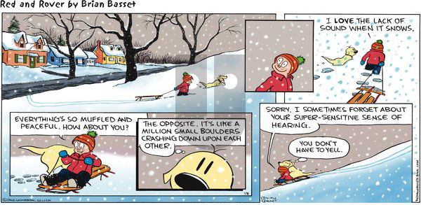 Red and Rover on Sunday January 8, 2012 Comic Strip