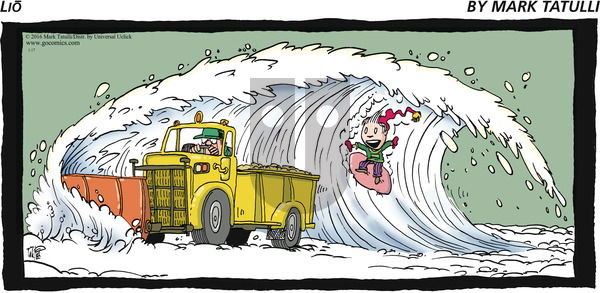 Lio on Sunday January 17, 2016 Comic Strip