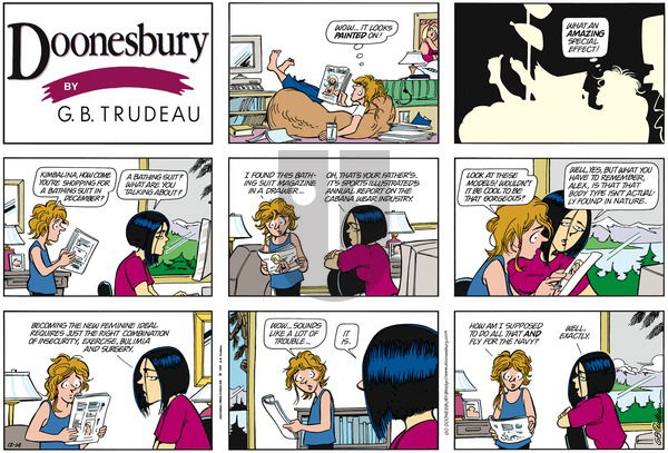 Doonesbury on Sunday December 14, 1997 Comic Strip