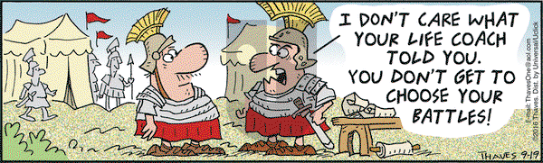 Frank and Ernest on Monday September 19, 2016 Comic Strip