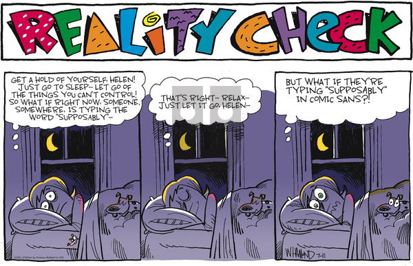 Reality Check on Sunday July 11, 2021 Comic Strip