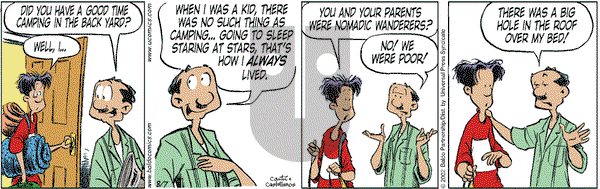 Baldo on Wednesday August 7, 2002 Comic Strip