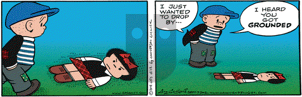 Nancy on Friday September 7, 2012 Comic Strip