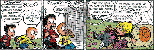 Cleats on Monday November 1, 2004 Comic Strip
