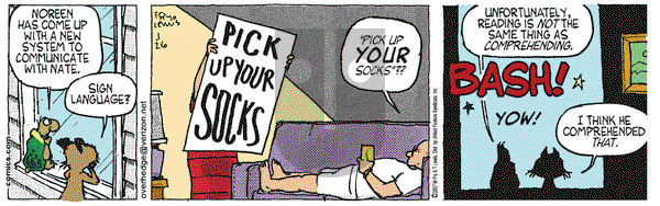 Over the Hedge on Friday January 26, 2007 Comic Strip