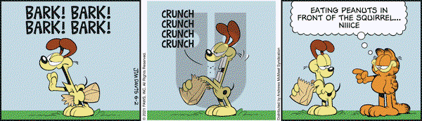 Garfield - Wednesday June 2, 2021 Comic Strip